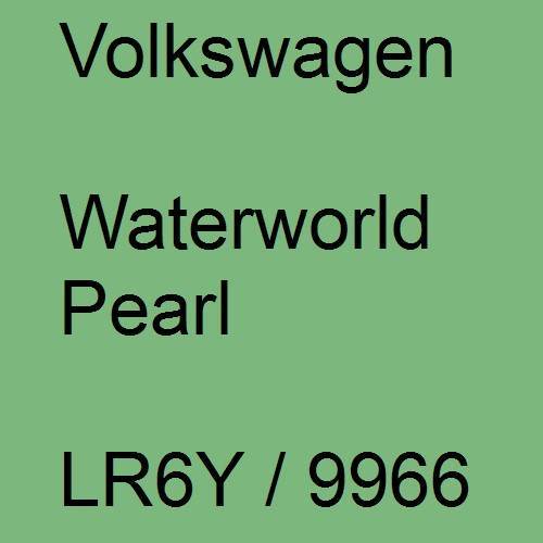 Volkswagen, Waterworld Pearl, LR6Y / 9966.